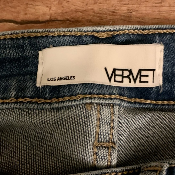 Vervet High Rise Slim Straight Leg Jeans Size 26 - Picture 2 of 9